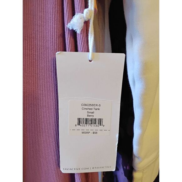NWT Size Small Tavi Cinched Tank - Picture 3 of 3